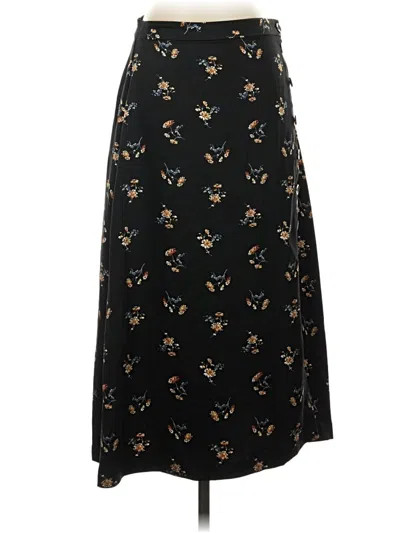 Pre-owned Madewell Casual Skirt In Black