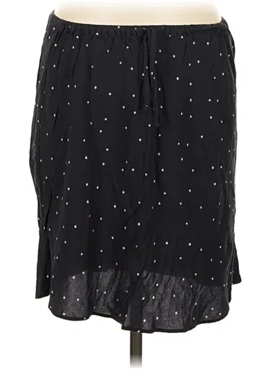 Pre-owned Madewell Casual Skirt In Black