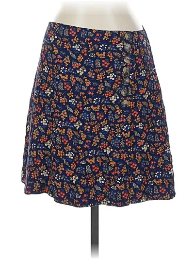 Pre-owned Madewell Casual Skirt In Blue