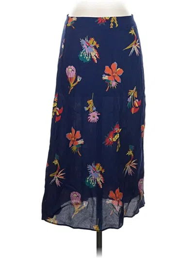 Pre-owned Madewell Casual Skirt In Blue