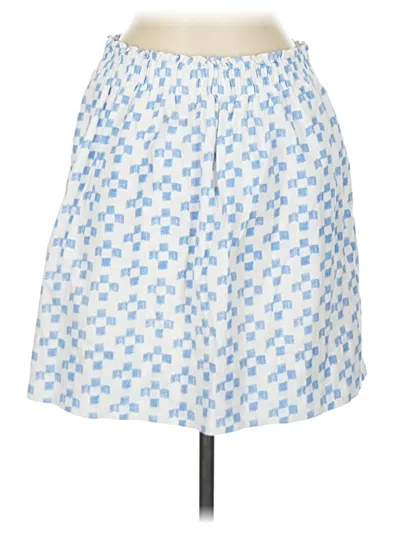 Pre-owned Madewell Casual Skirt In Blue