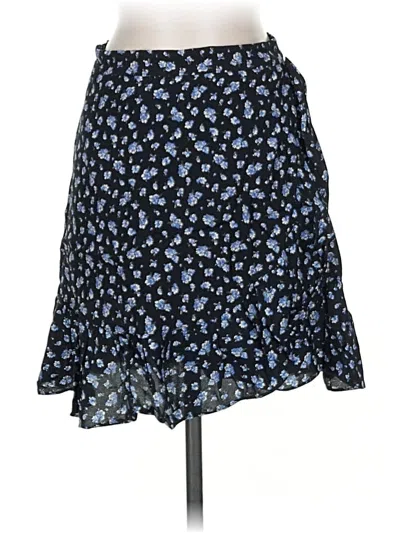 Pre-owned Madewell Casual Skirt In Blue