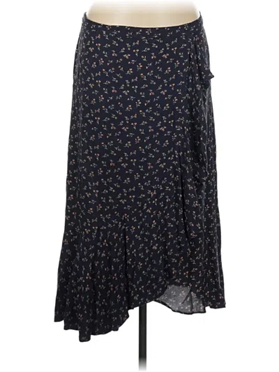Pre-owned Madewell Casual Skirt In Blue