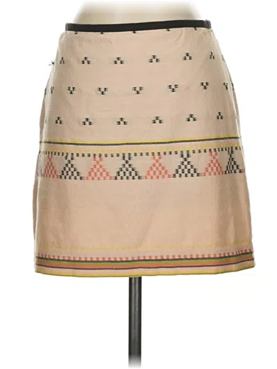 Pre-owned Madewell Casual Skirt In Brown