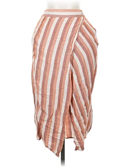 Pre-owned Madewell Casual Skirt In Brown