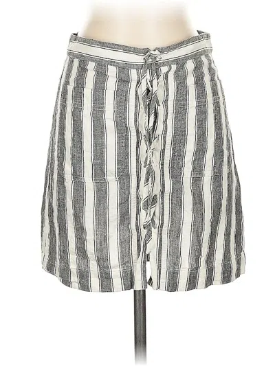 Pre-owned Madewell Casual Skirt In Gray
