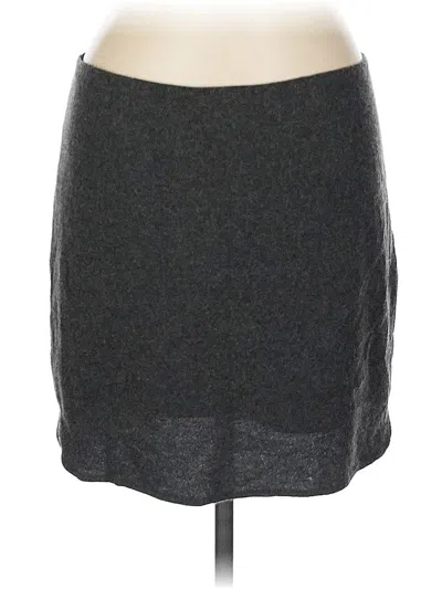 Pre-owned Madewell Casual Skirt In Gray