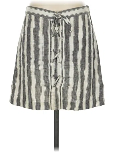 Pre-owned Madewell Casual Skirt In Gray