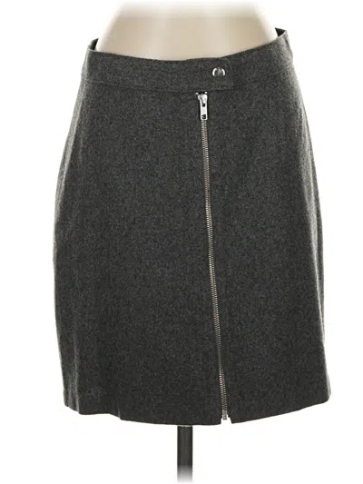 Pre-owned Madewell Casual Skirt In Gray
