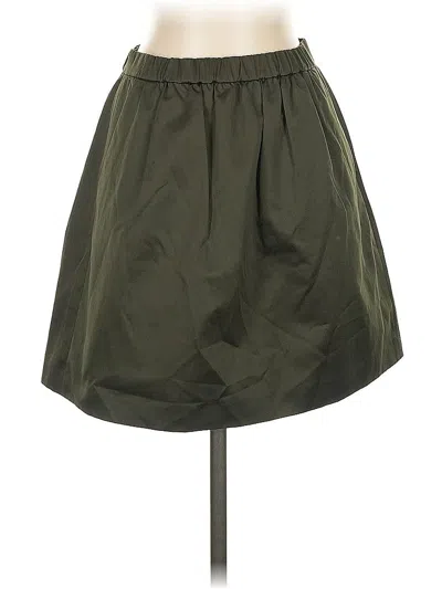 Pre-owned Madewell Casual Skirt In Green