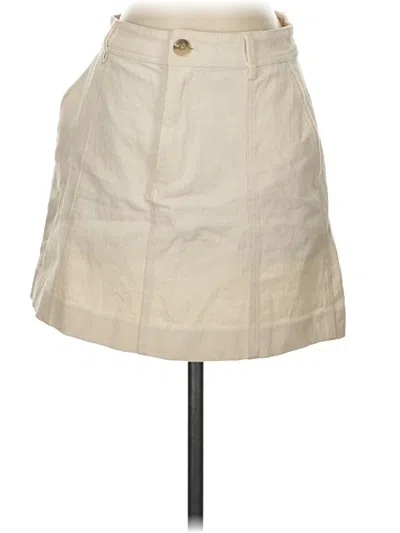 Pre-owned Madewell Casual Skirt In Ivory