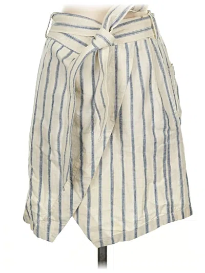 Pre-owned Madewell Casual Skirt In Ivory