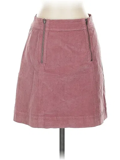 Pre-owned Madewell Casual Skirt In Pink