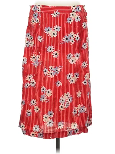 Pre-owned Madewell Casual Skirt In Red