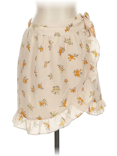 Pre-owned Madewell Casual Skirt In White