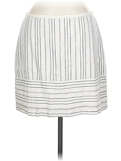 Pre-owned Madewell Casual Skirt In White