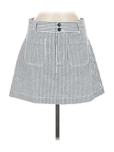 Pre-owned Madewell Casual Skirt In White