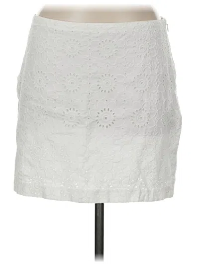 Pre-owned Madewell Casual Skirt In White