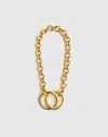 Madewell Chain-link Bag Charm In Gold