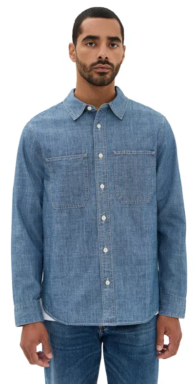 Madewell Chambray Easy Shirt Hydetown Wash