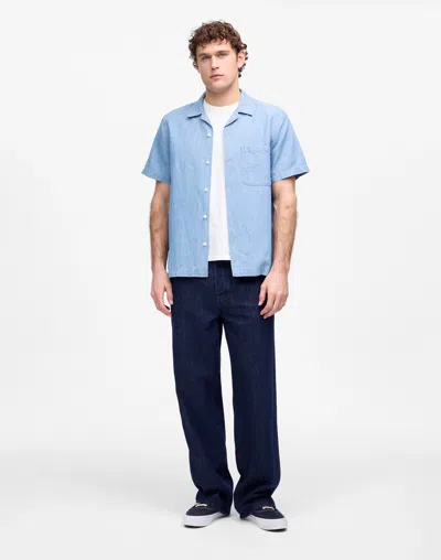 Madewell Chambray Short-sleeve Button-up Shirt