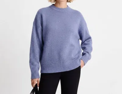 Madewell Charm Kritty Pullover Sweater In Blue