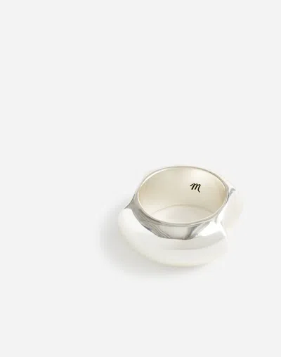 Madewell Chunky Cutout Ring In Metallic