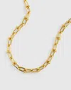 Madewell Chunky Large U-link Chain Bracelet In Gold