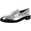 Madewell Chunky Loafer Womens Leather Flat Loafers In Multi