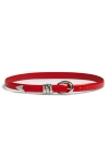 Madewell Chunky Metal Leather Belt