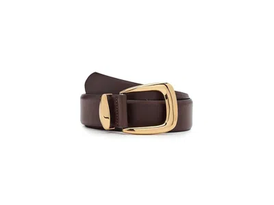 Madewell Chunky Waist Belt Belts Chocolate Raisin: Md In Brown
