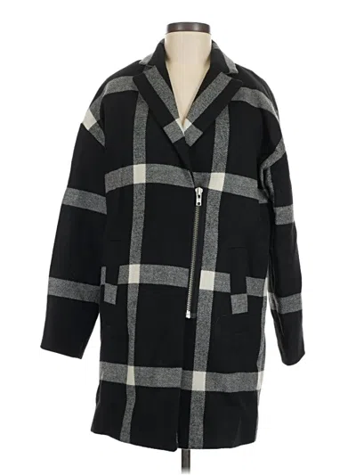 Pre-owned Madewell Coat In Black