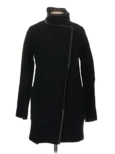 Pre-owned Madewell Coat In Black