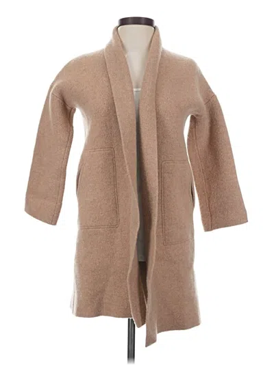 Pre-owned Madewell Coat In Brown