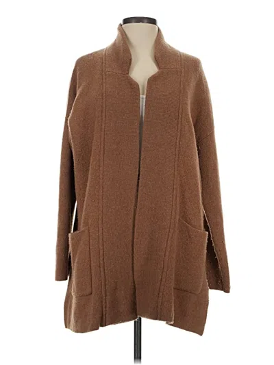 Pre-owned Madewell Coat In Brown