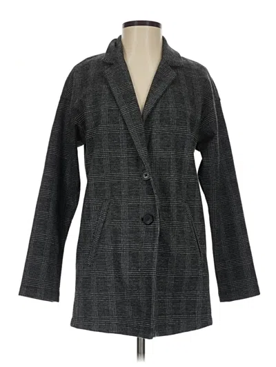Pre-owned Madewell Coat In Gray