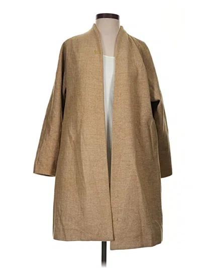 Pre-owned Madewell Coat In Tan