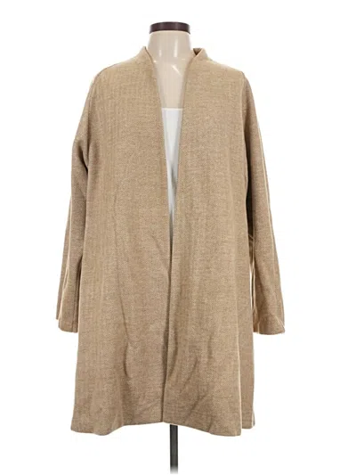 Pre-owned Madewell Coat In Tan