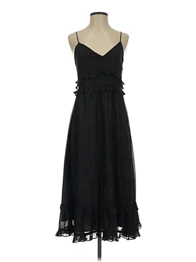 Pre-owned Madewell Cocktail Dress In Black