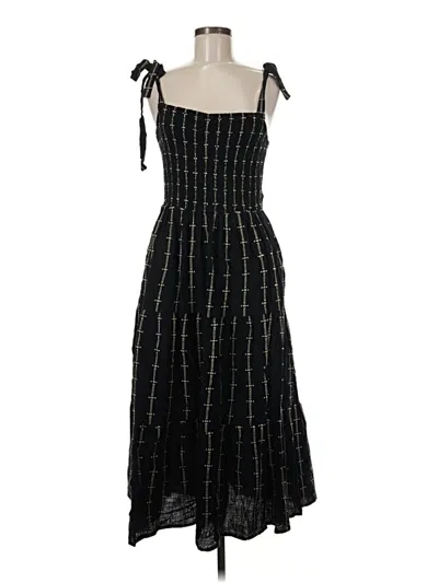 Pre-owned Madewell Cocktail Dress In Black