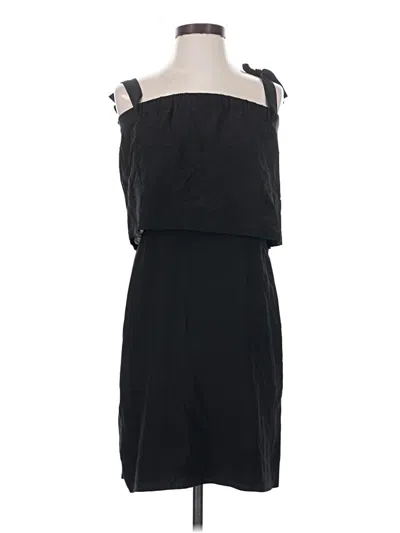 Pre-owned Madewell Cocktail Dress In Black