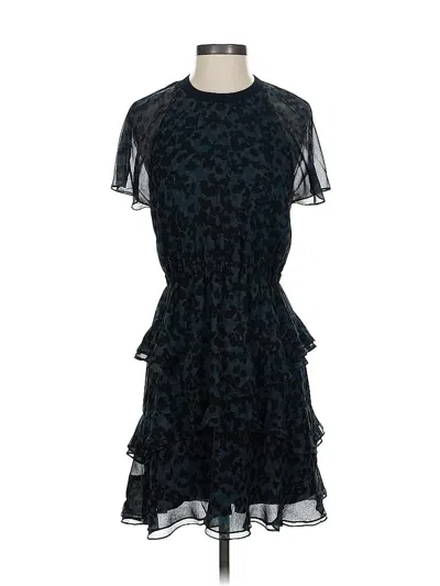 Pre-owned Madewell Cocktail Dress In Blue