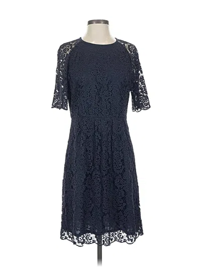 Pre-owned Madewell Cocktail Dress In Blue