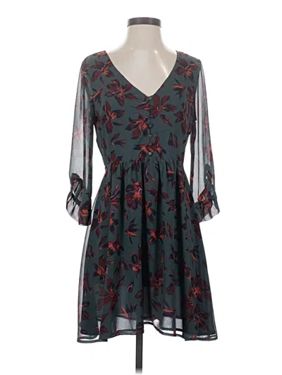 Pre-owned Madewell Cocktail Dress In Blue