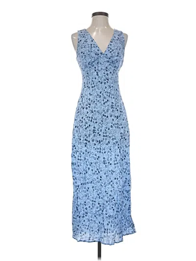 Pre-owned Madewell Cocktail Dress In Blue