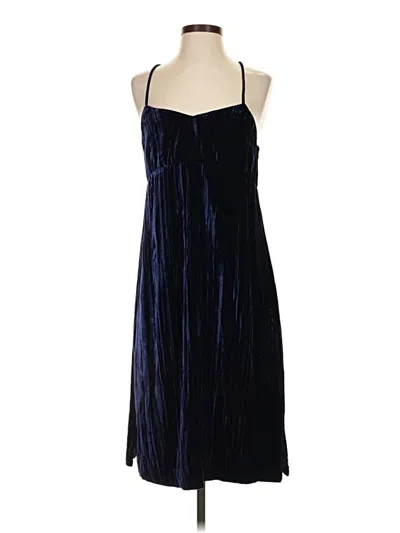 Pre-owned Madewell Cocktail Dress In Blue