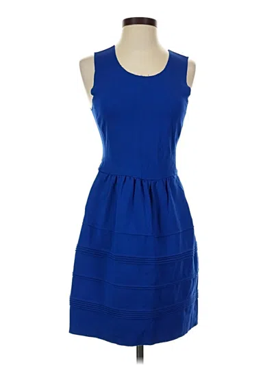 Pre-owned Madewell Cocktail Dress In Blue