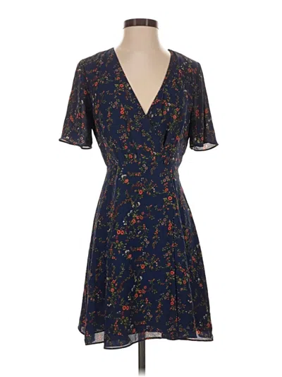 Pre-owned Madewell Cocktail Dress In Blue