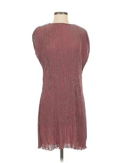 Pre-owned Madewell Cocktail Dress In Burgundy