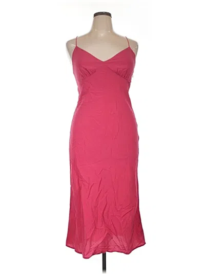 Pre-owned Madewell Cocktail Dress In Pink